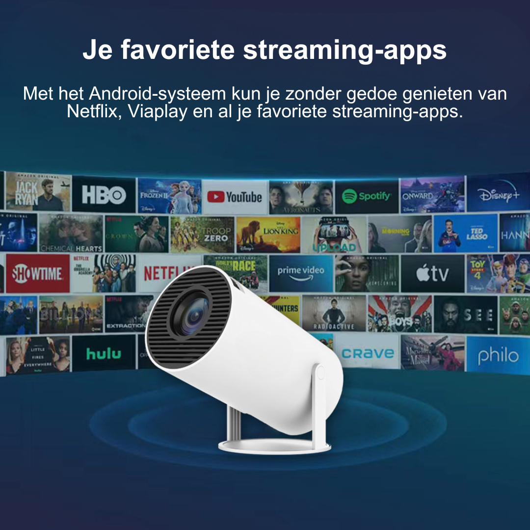 LushHome | Home Cinema Smart HD Projector