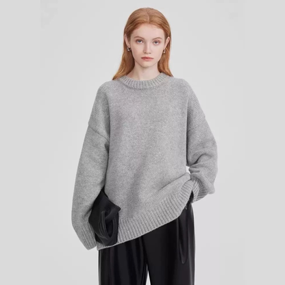 Przytulny sweter z dzianiny Lush