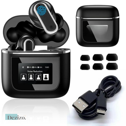 Lush EchoBuds | Krystalicznie czysta jakość dźwięku w wygodnych słuchawkach (odpowiednie dla iOS i Android)
