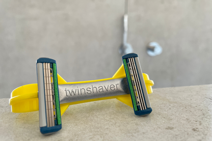 Twinshaver – Das Original – Inklusive 4 Ersatzklingen