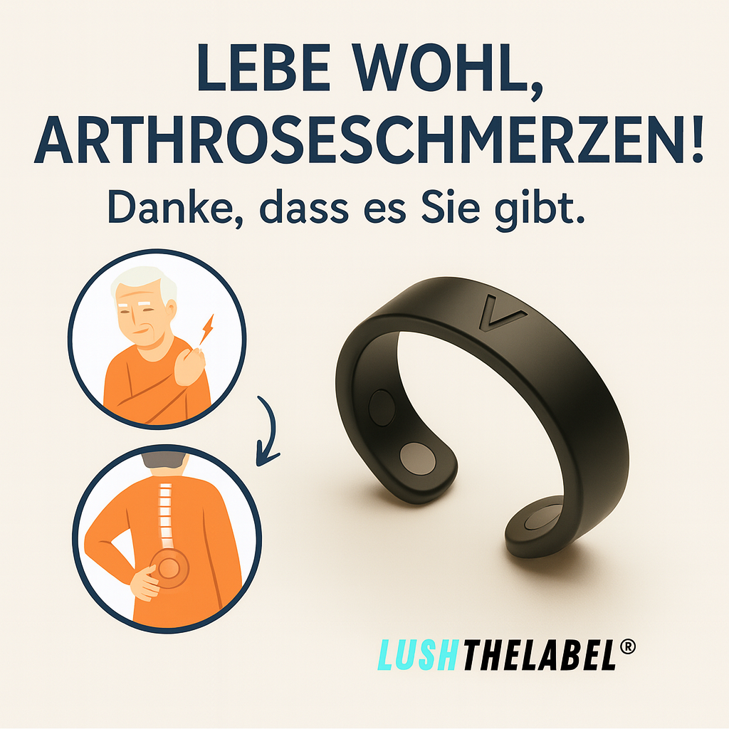 Lush Vayro Original Magnetischer Wellness-Ring | Natürliche Balance für deinen Körper.