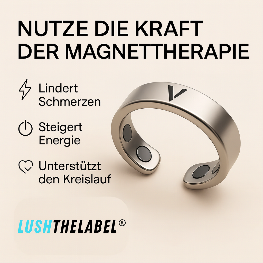 Lush Vayro Original Magnetischer Wellness-Ring | Natürliche Balance für deinen Körper.