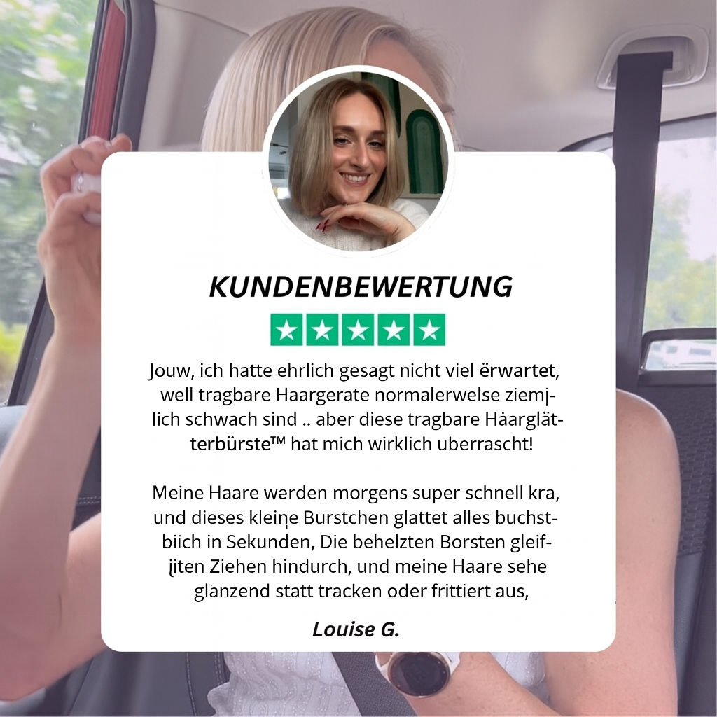 Tragbare Glättungsbürste™