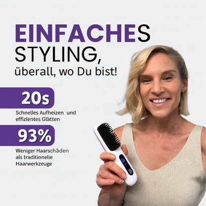 Tragbare Glättungsbürste™