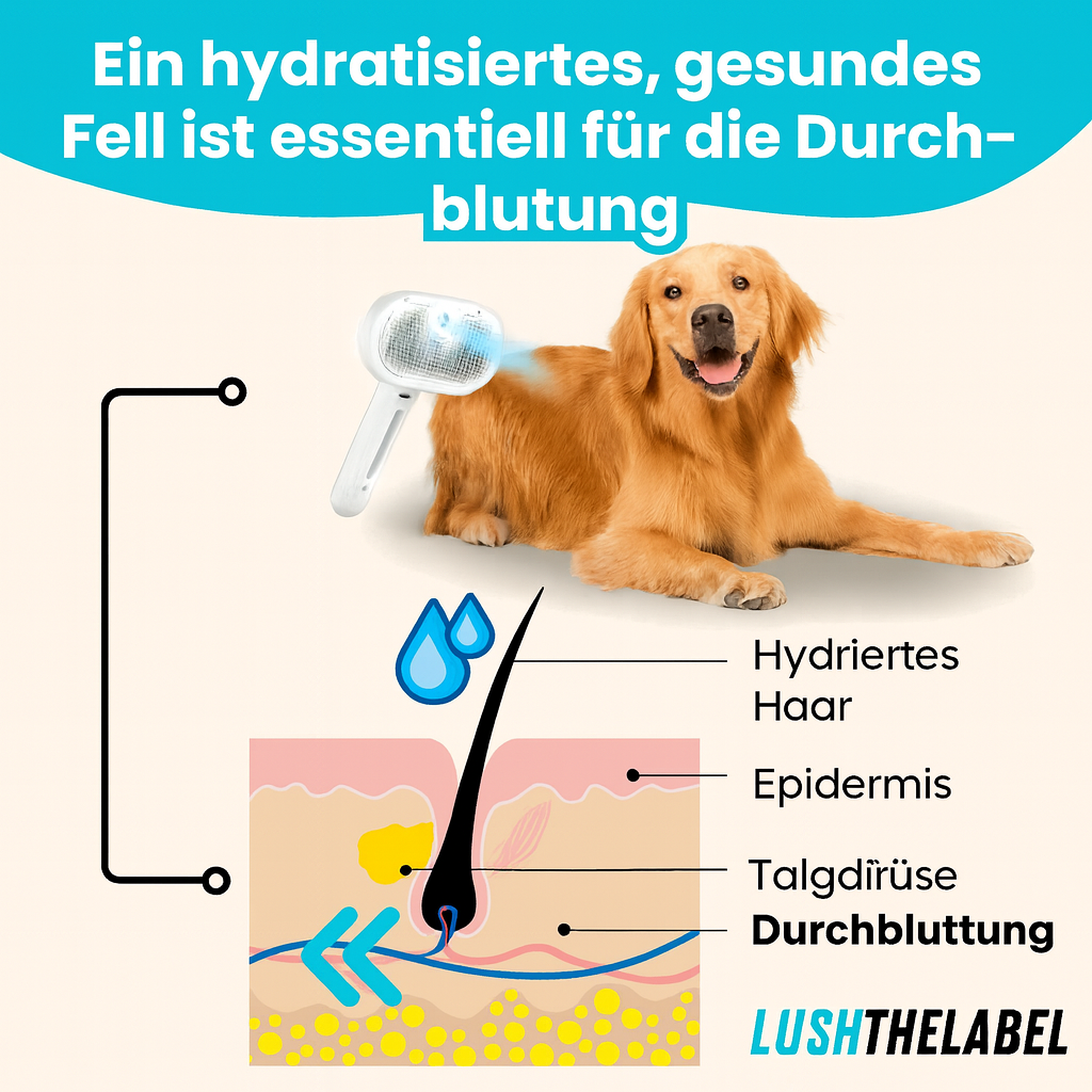 Premium Tierhaar Bürstenkamm™