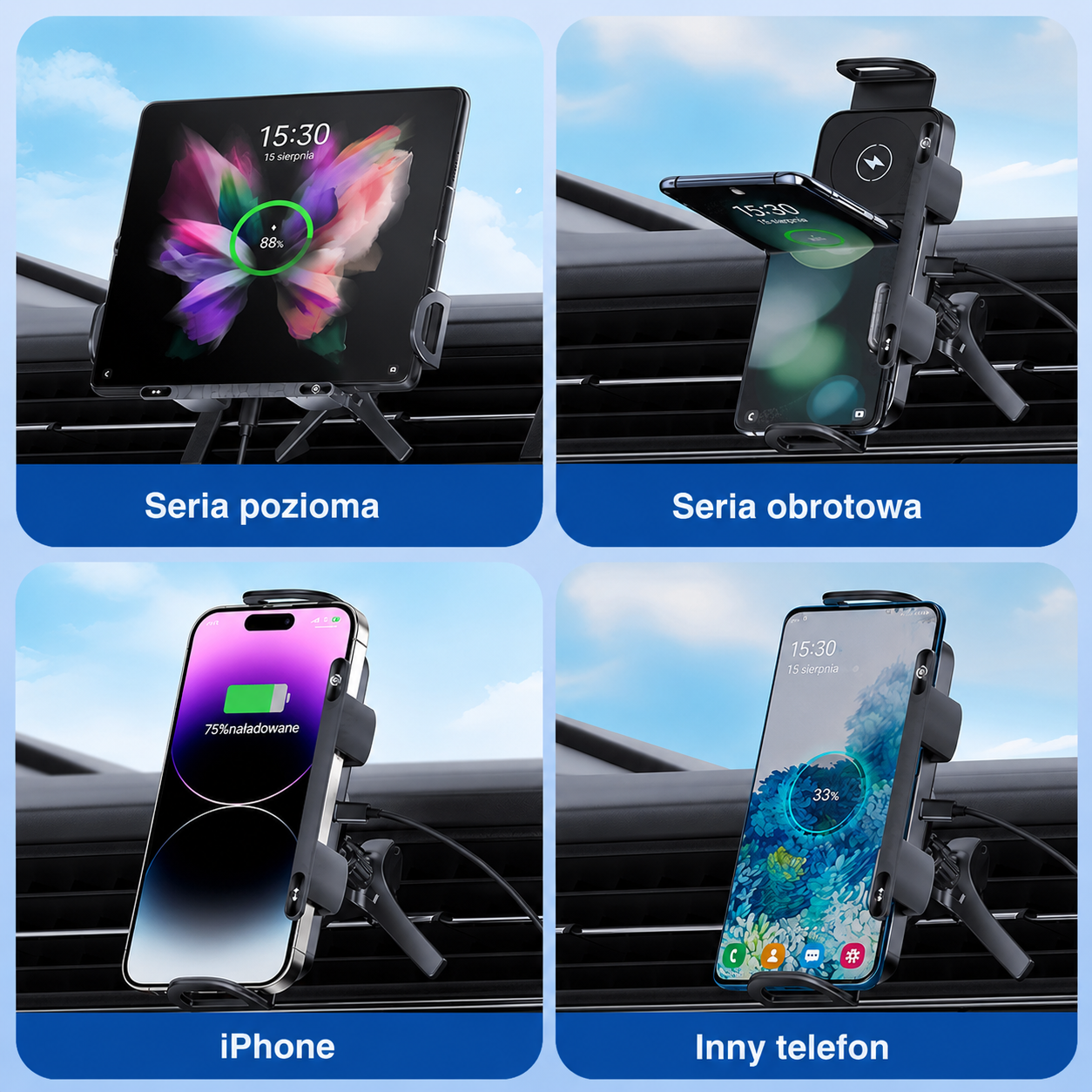 Lush ChargeMount | Bezpieczne ładowanie podczas jazdy