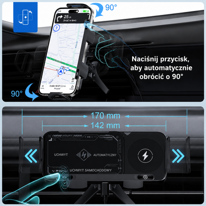 Lush ChargeMount | Bezpieczne ładowanie podczas jazdy