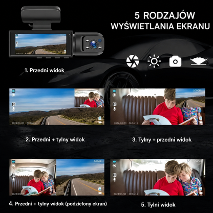 Lush DriveView Pro | Podwójny obiektyw dla pełnej ochrony