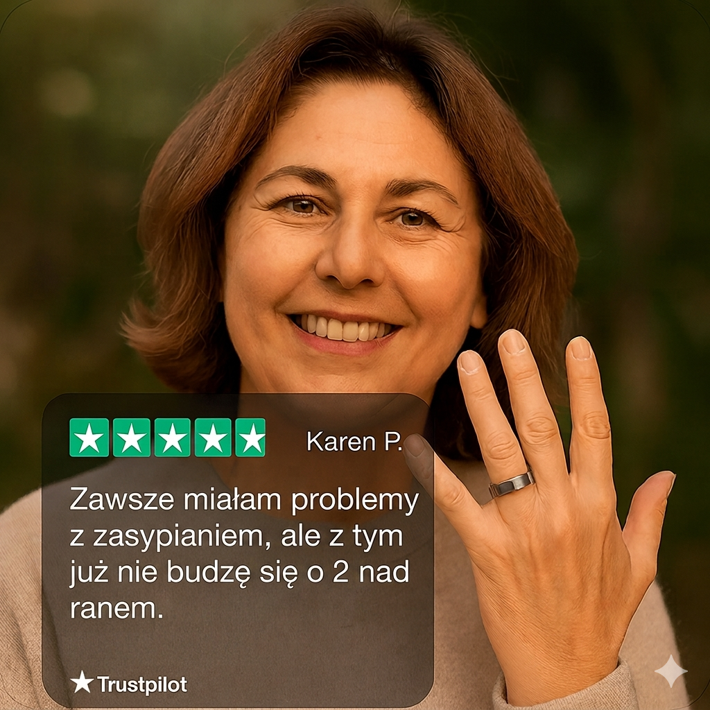Oryginalny magnetyczny pierścień wellness Lush Vayro | Naturalna równowaga dla Twojego organizmu.