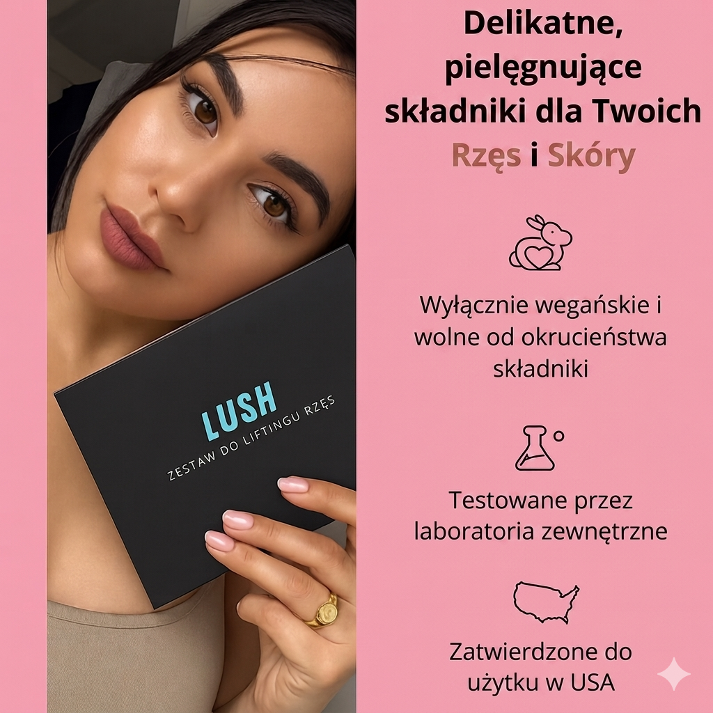 Lush Lashlift Set™ | Zestaw do długotrwałego liftingu rzęs