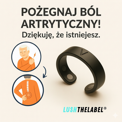 Oryginalny magnetyczny pierścień wellness Lush Vayro | Naturalna równowaga dla Twojego organizmu.