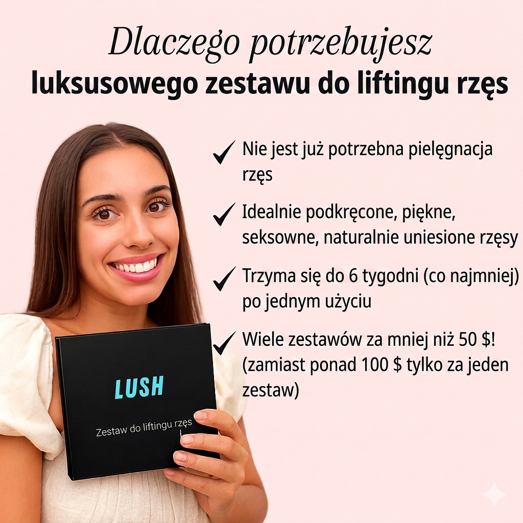 Lush Lashlift Set™ | Zestaw do długotrwałego liftingu rzęs