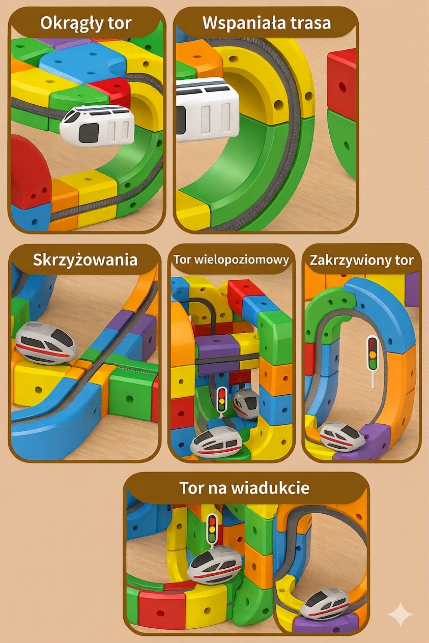 Lush | Zestaw Konstrukcyjny dla Dzieci | Kreatywność Staje się Dziecinnie Prosta