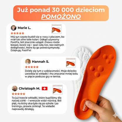 LushFootFix™ – Wkładki masujące do butów dla dzieci
