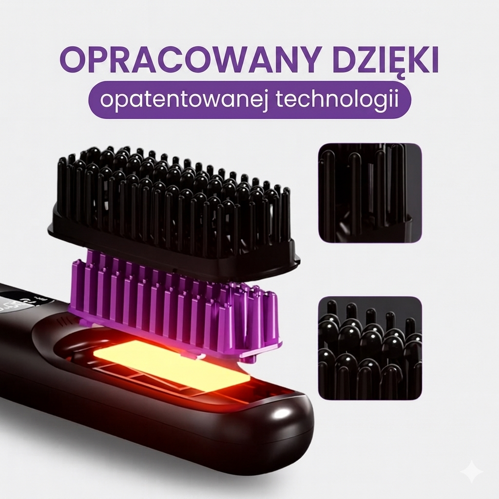 Przenośna szczotka prostująca™