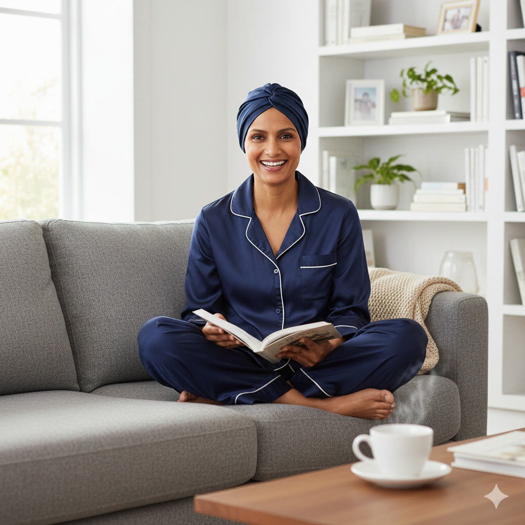 Premium Seidenmütze | Glanz Über Nacht