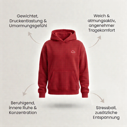 Hoodie mit Stressball Funktion