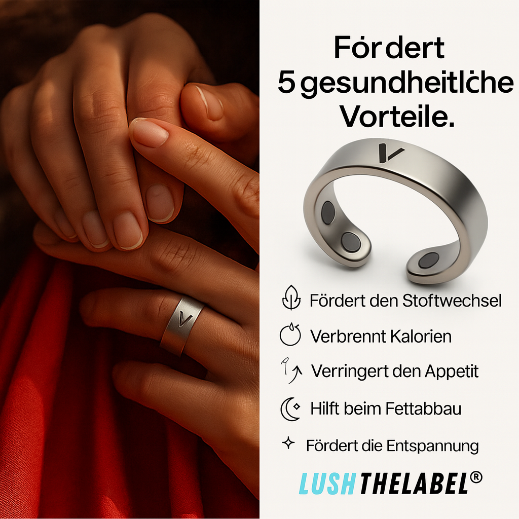 Lush Vayro Original Magnetischer Wellness-Ring | Natürliche Balance für deinen Körper.