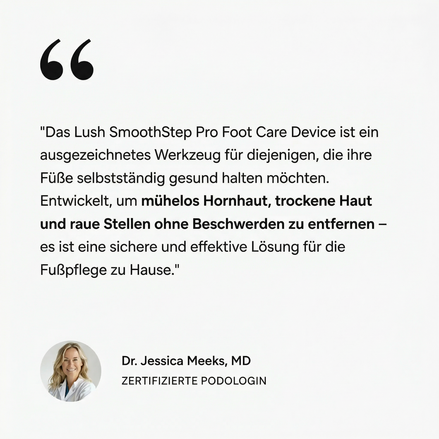 Lush SmoothStep Pro Fußpflegegerät