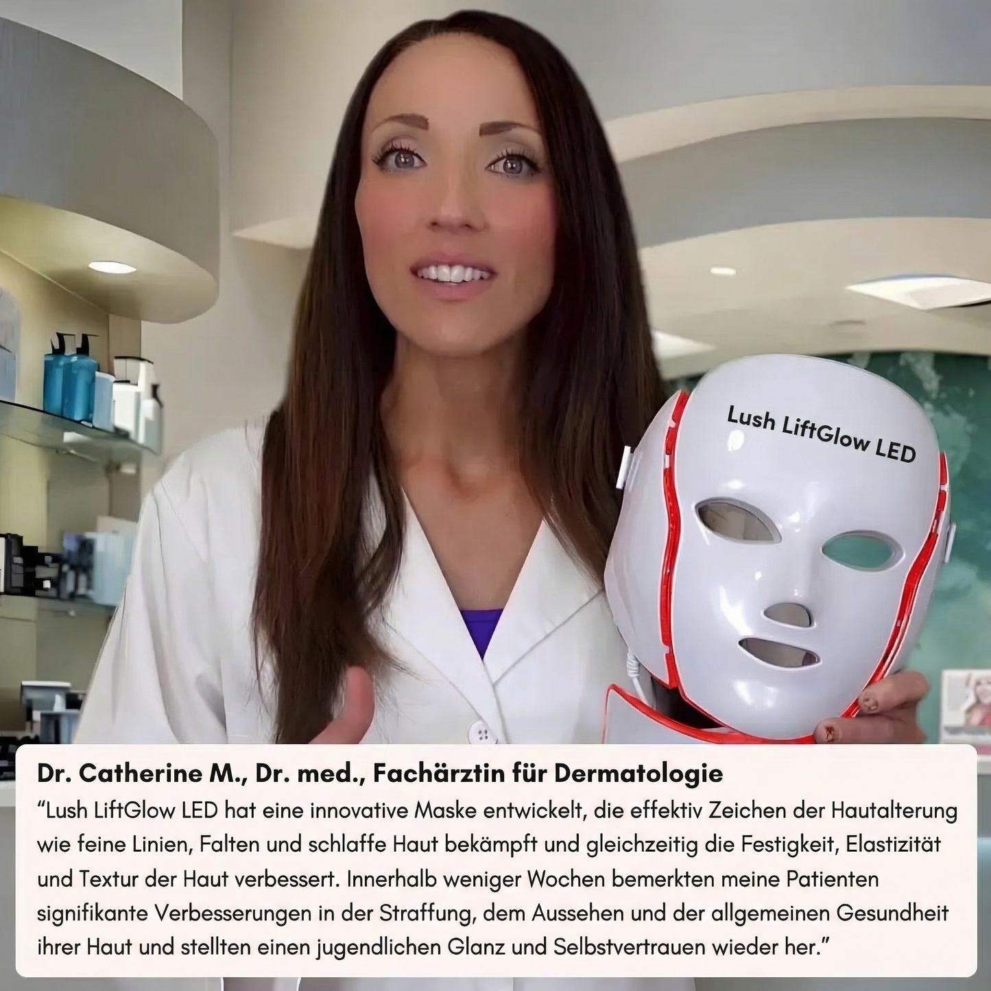 Lush LiftGlow LED- und Mikrostrom-Gesichtsmaske