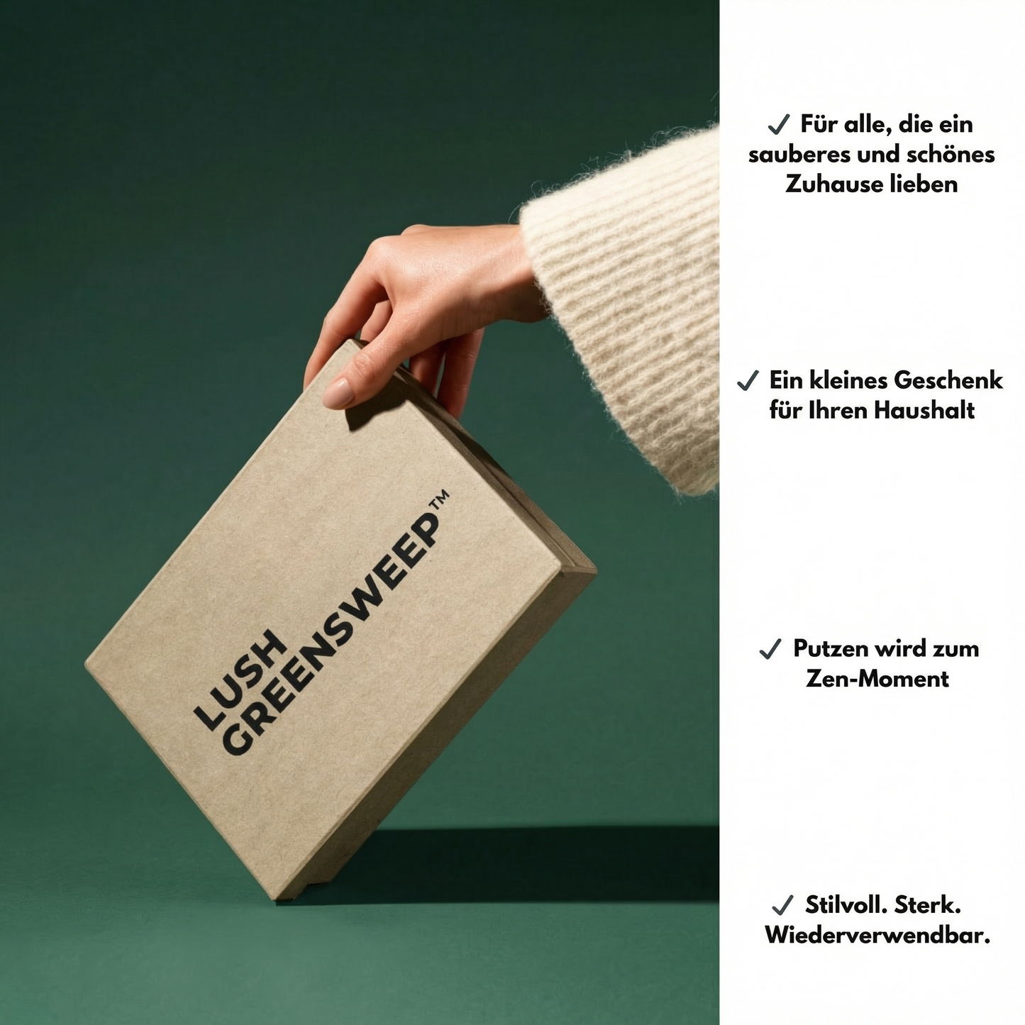 Lush GreenSweep™ – Wiederverwendbarer Mopp für Swiffer