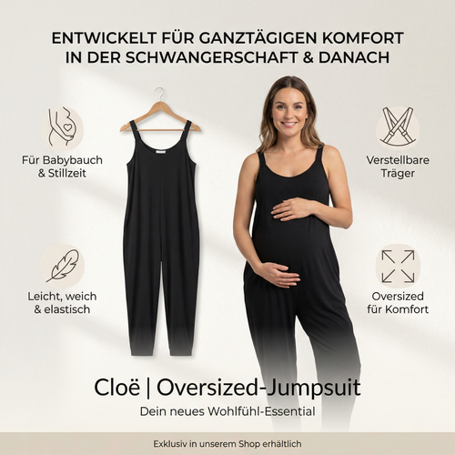 Cloë | Oversized-Jumpsuit – Umstandsmode & Stillmode