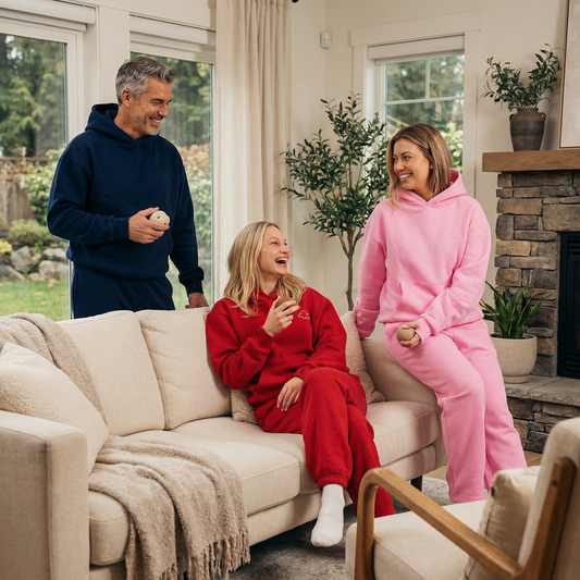 Hoodie mit Stressball Funktion