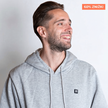 Podgrzewana bluza z kapturem