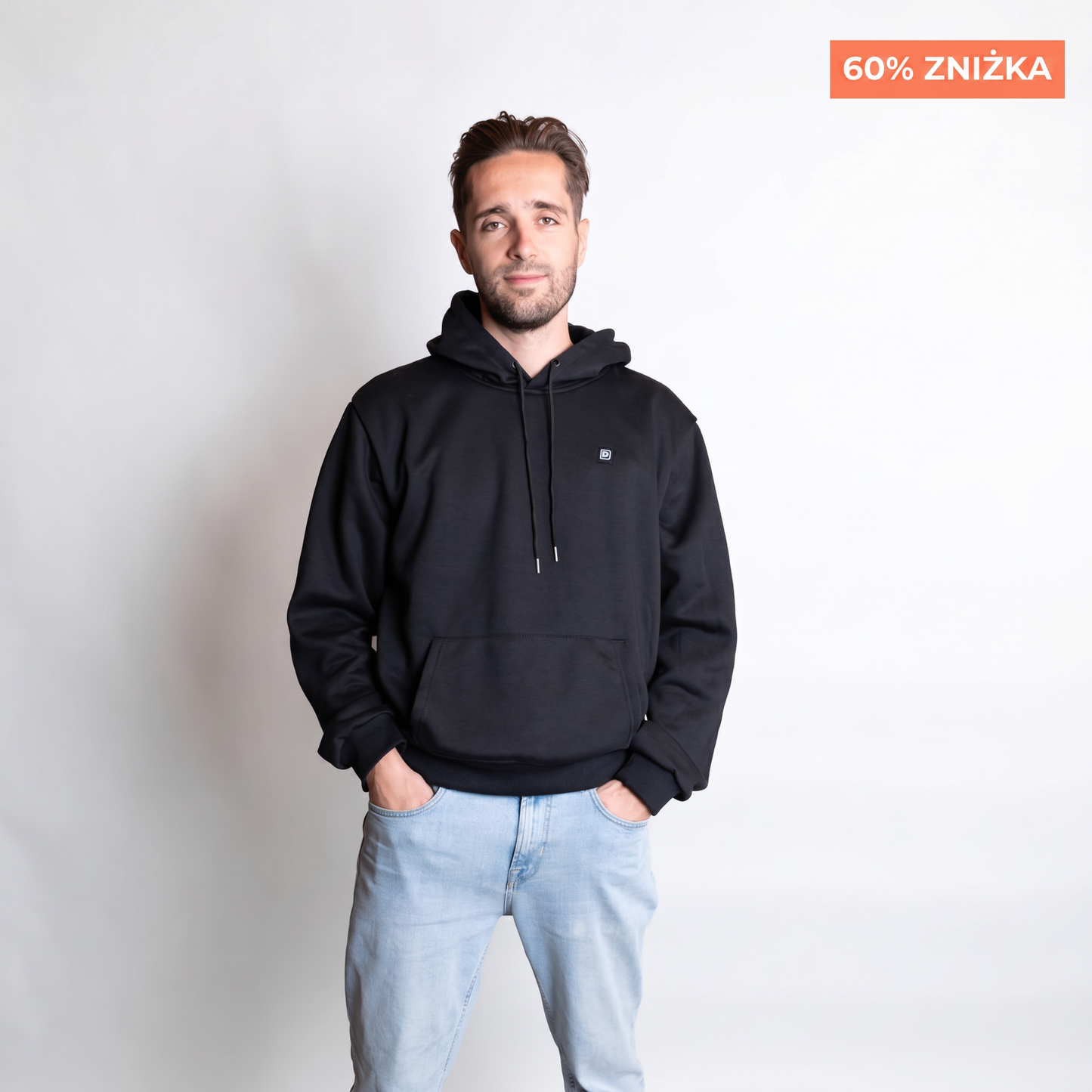 Podgrzewana bluza z kapturem