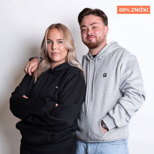 Podgrzewana bluza z kapturem