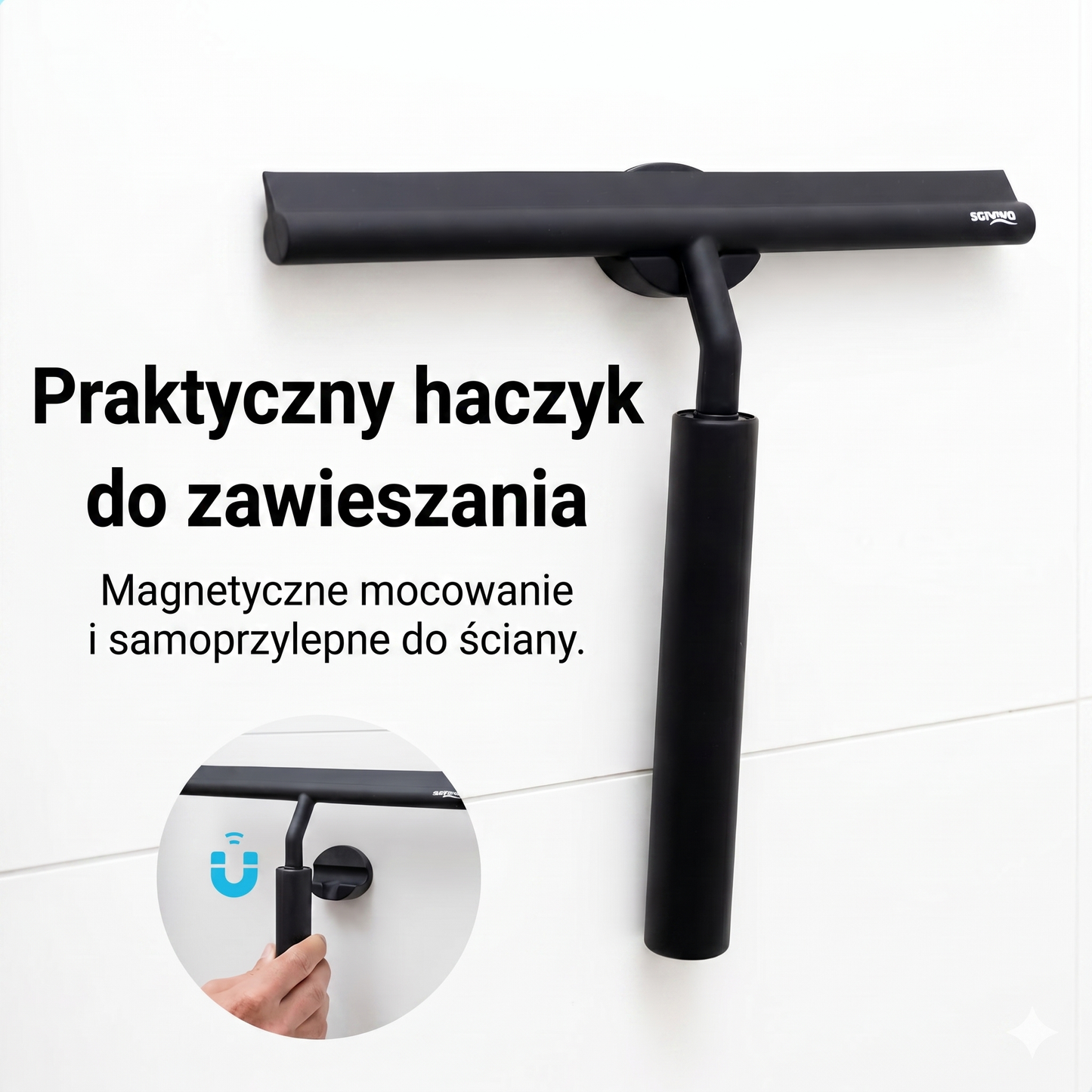 Rozsuwana ściągaczka prysznicowa