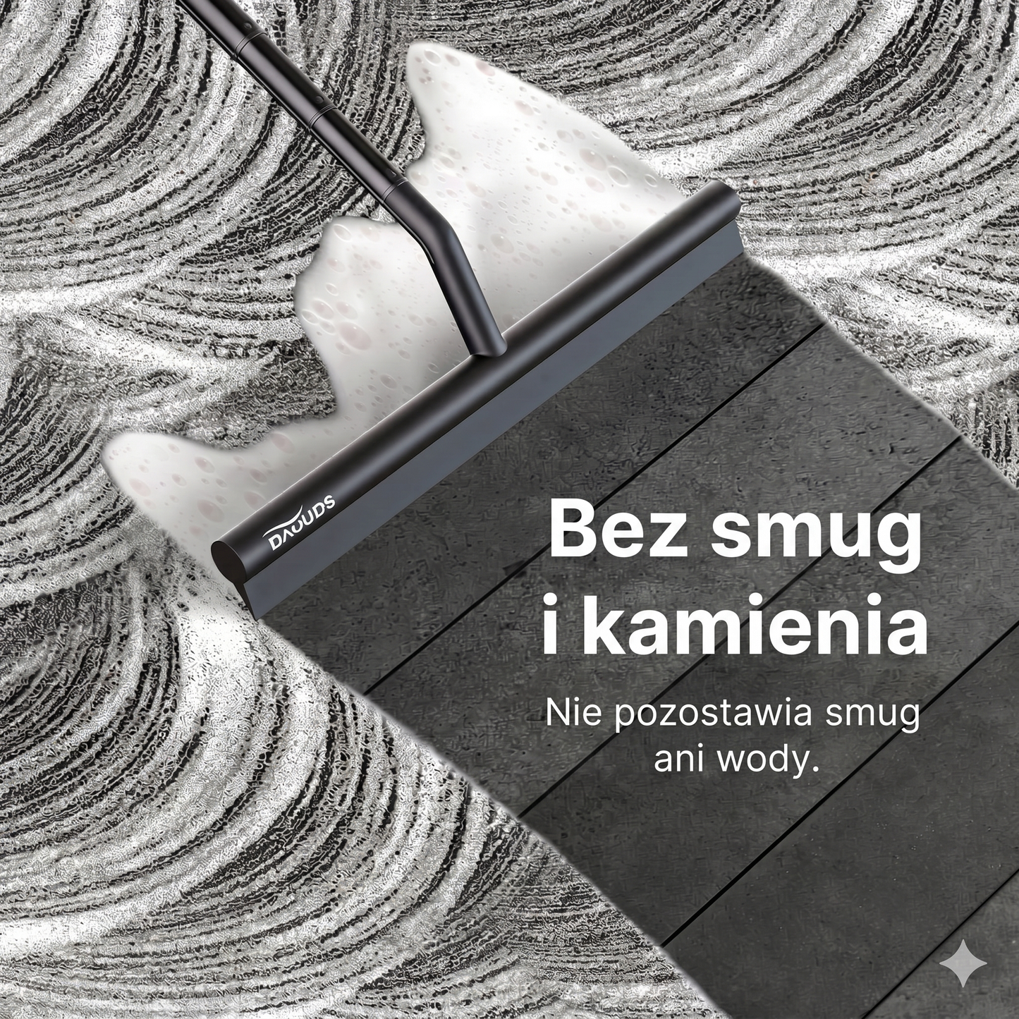Rozsuwana ściągaczka prysznicowa