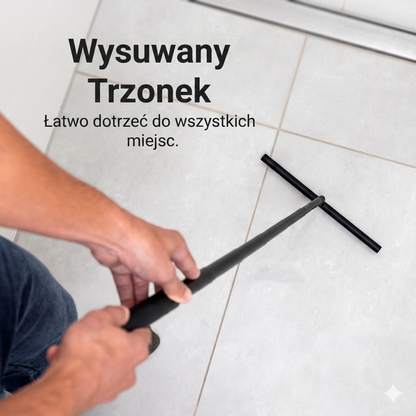 Rozsuwana ściągaczka prysznicowa