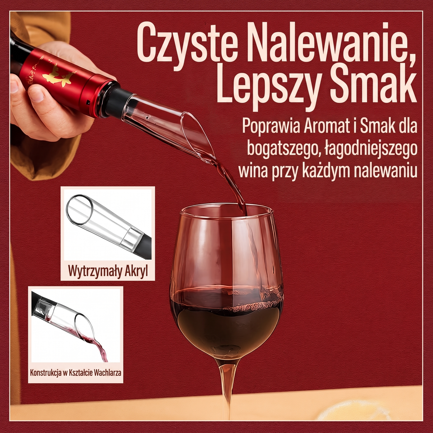 Lush | zestaw korkociągu i otwieracza do wina z pompką powietrzną