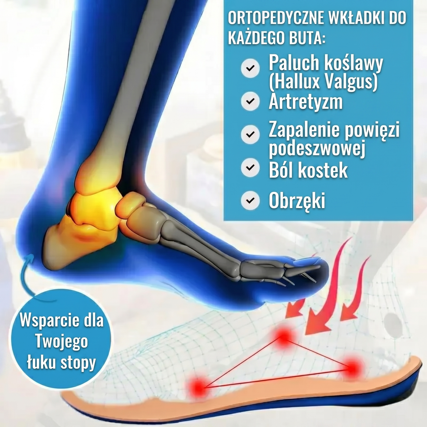 Wygodne, lekkie buty ortopedyczne męskie