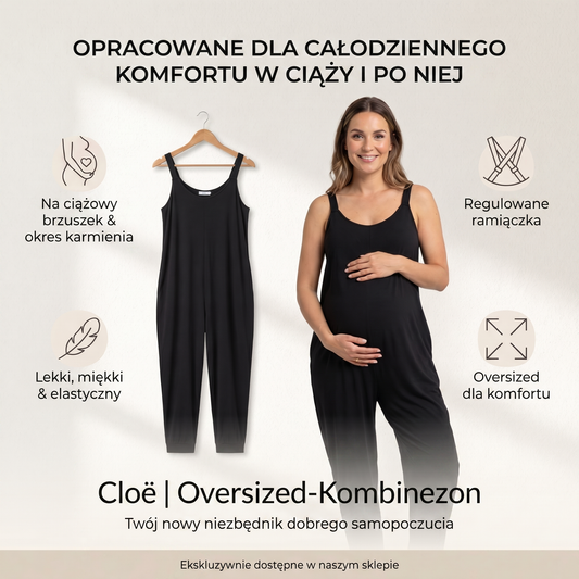 Cloë | Jumpsuit Oversize – Moda ciążowa i do karmienia