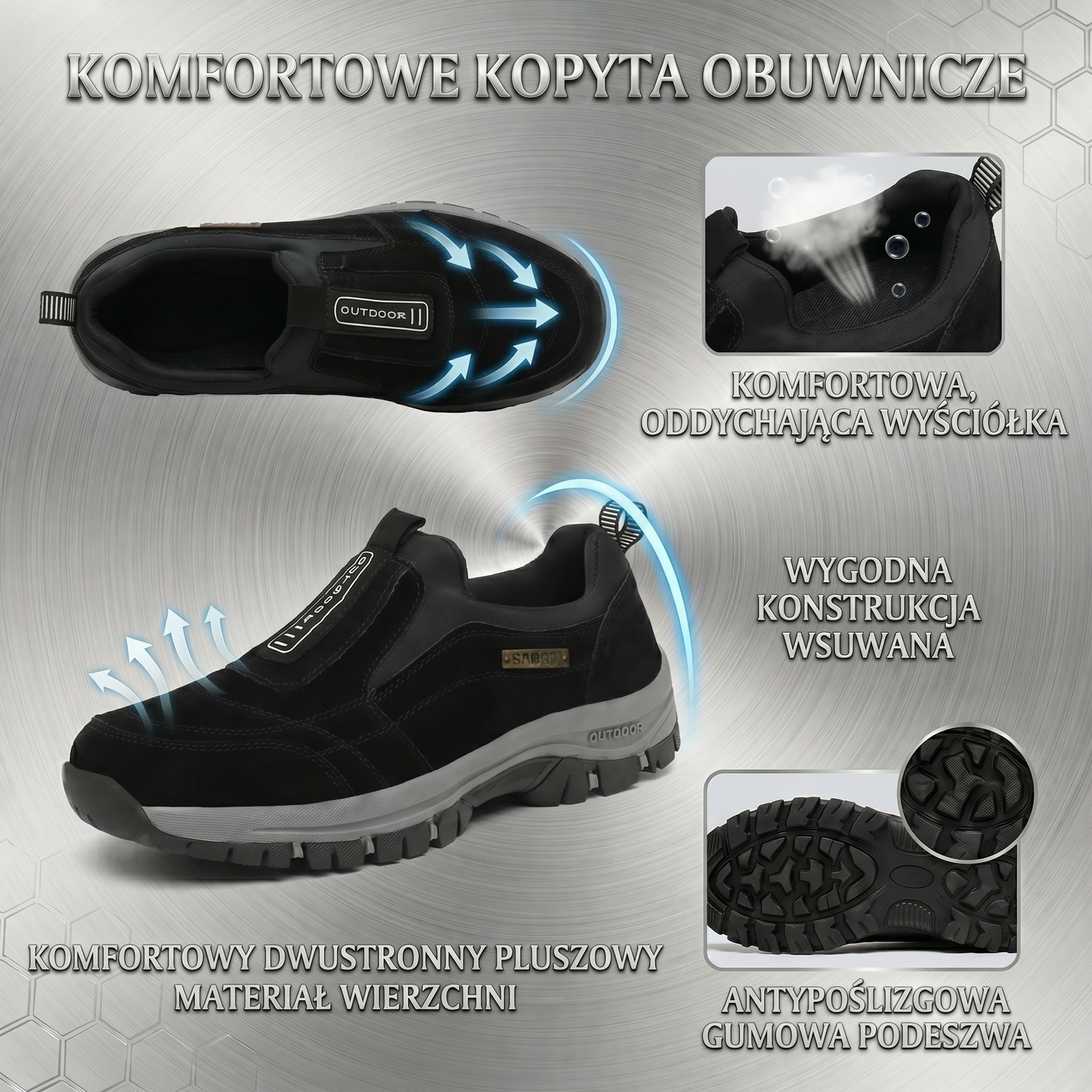 Thom | Ortopedyczne buty trekkingowe