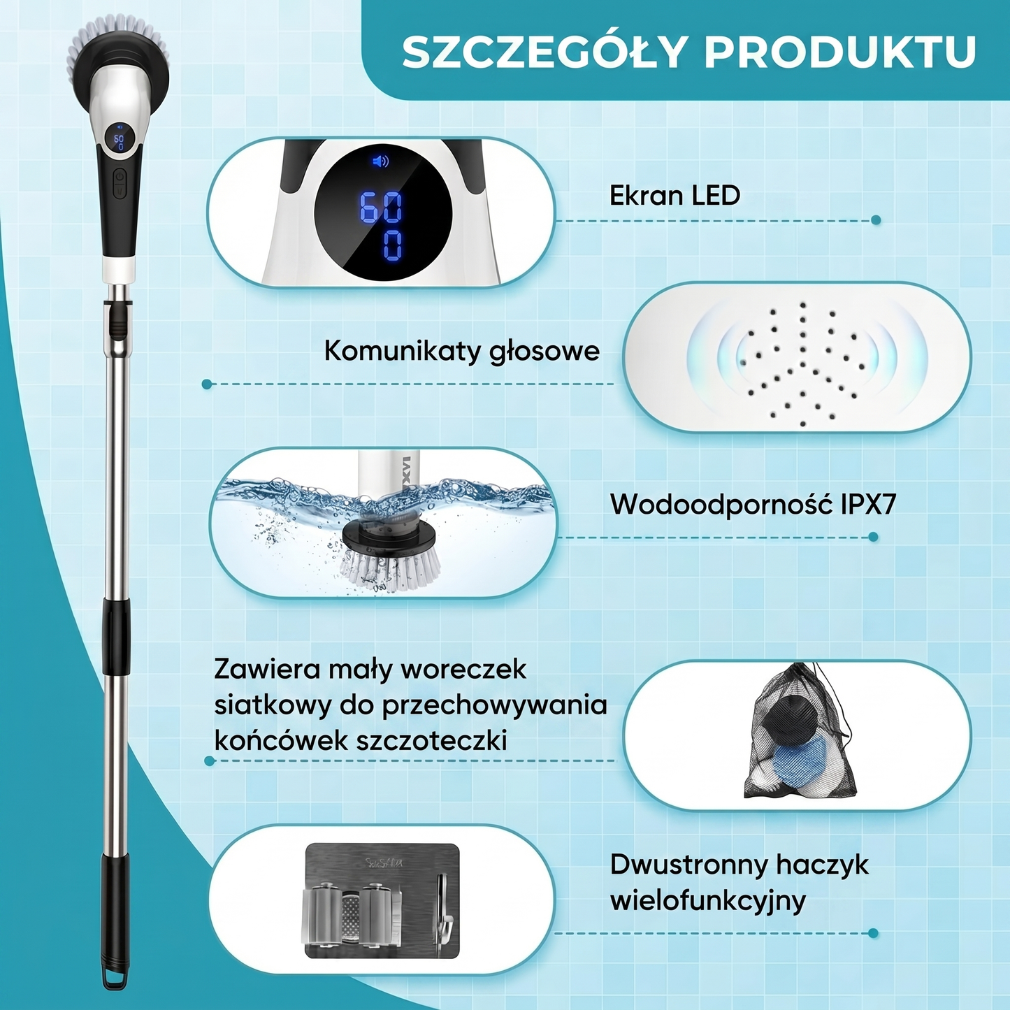 Szczotka obrotowa Lushy