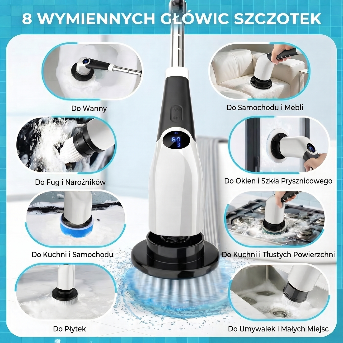 Szczotka obrotowa Lushy
