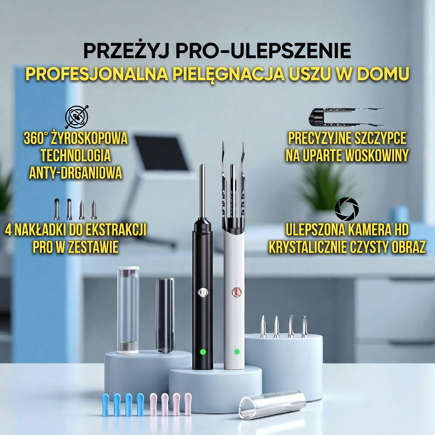 Lushy Ucho | Technologia zalecana przez lekarzy dla zdrowia uszu