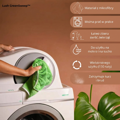 Lush GreenSweep™ – mop wielokrotnego użytku do Swiffera