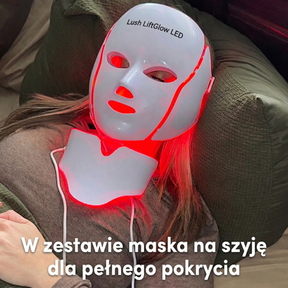 Lush LiftGlow – Maska do twarzy LED i mikroprądowa