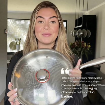 Titanium Hammered Pan Pro | Jedyna patelnia z powłoką nieprzywierającą, która nie zatruwa Twojego jedzenia