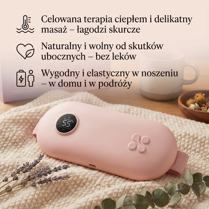 Lush | Wielofunkcyjna poduszka rozgrzewająca na bóle menstruacyjne