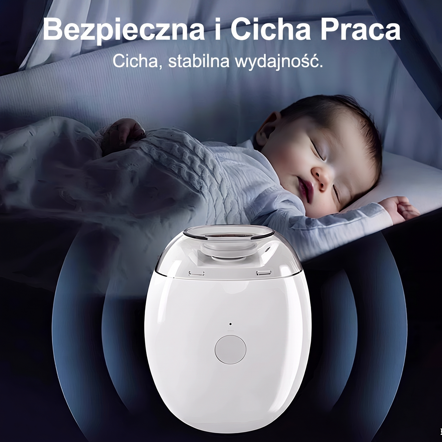 Elektryczna pilniczka do paznokci dla dorosłych i dzieci