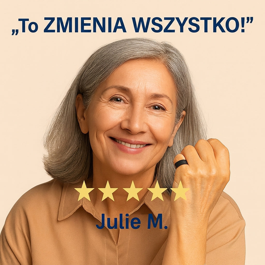 Oryginalny magnetyczny pierścień wellness Lush Vayro | Naturalna równowaga dla Twojego organizmu.