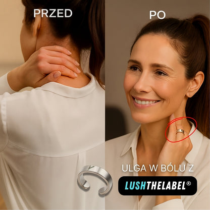 Oryginalny magnetyczny pierścień wellness Lush Vayro | Naturalna równowaga dla Twojego organizmu.