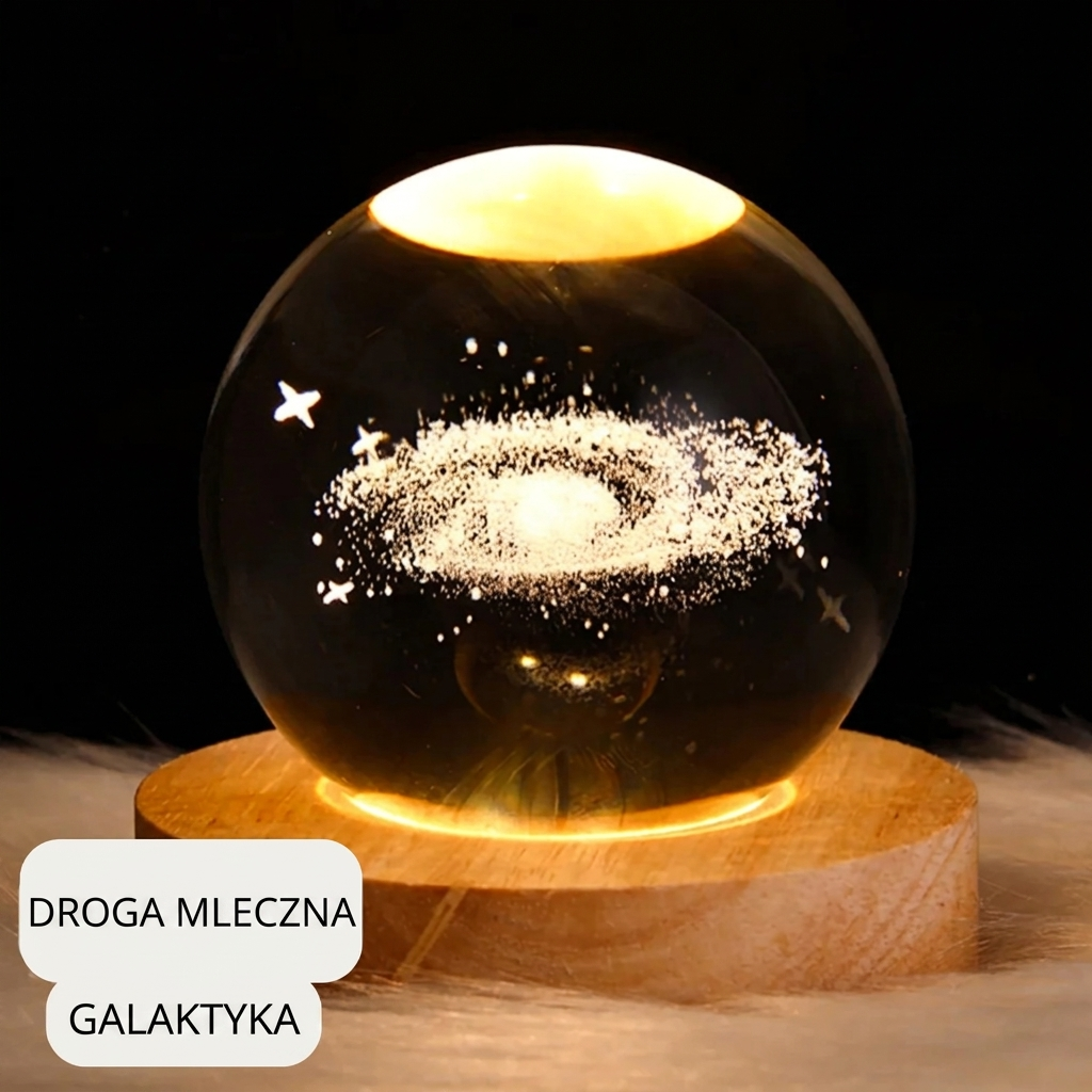 Kojące kosmiczne światła | Galaktyka, Saturn, Księżyc