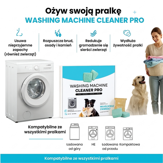 Lush Washing Machine Cleaner Pro | Gwarancja świeżego prania