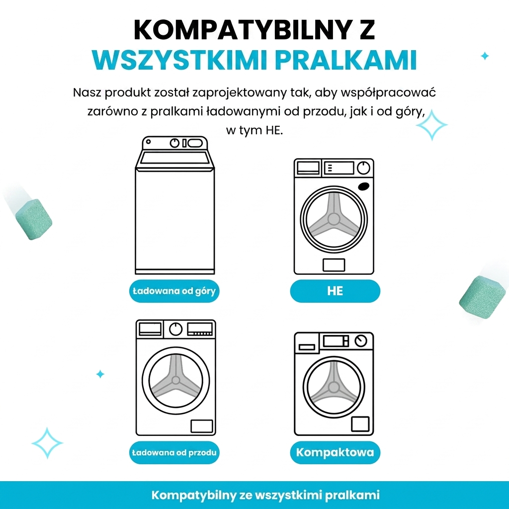 Lush Washing Machine Cleaner Pro | Gwarancja świeżego prania